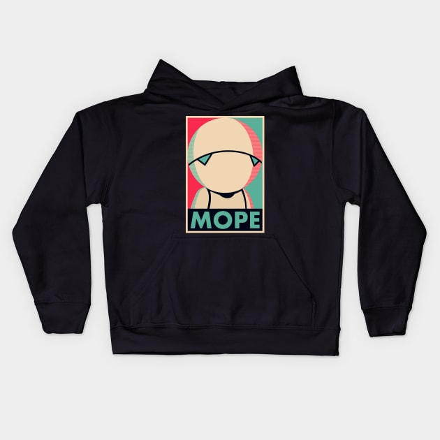 Mope around Kids Hoodie by karlangas